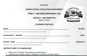grade 9 mid term 2 exams